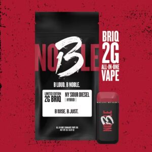 B Noble Briq Vape – NY Sour Diesel All-in-One – 2g