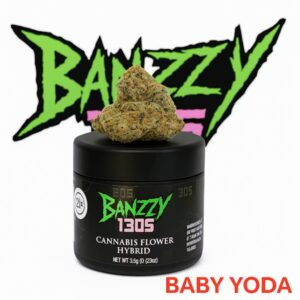 Banzzy 1305 – Baby Yoda Strain – 3.5g Flower