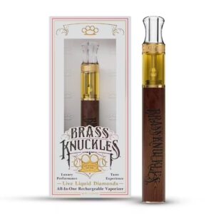 Brass Knuckles Vape – Guava Gelato Live Liquid Diamonds All-In-One – 1g