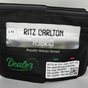 Dealer – Ritz Carlton Strain – 3.5g Flower