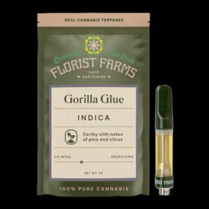 Florist Farms Vape – Gorilla Glue Cartridge – 1g