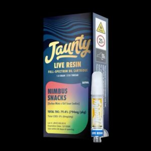 Jaunty – Nimbus Snacks Live Resin Cartridge – 1g Vape