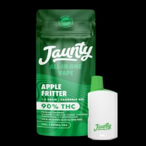 Jaunty Vape – Apple Fritter (Palms) All-in-One – 1.5g