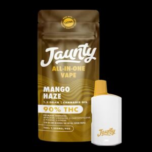 Jaunty Vape – Mango Haze (Palms) All-in-One – 1.5g