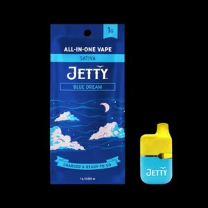Jetty Vape – Blue Dream (Mini Tank) High THC – AIO – 1g