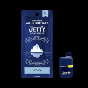 Jetty Vape – Wedding Cake (Solventless Mini Tank) All-in-One – 1g