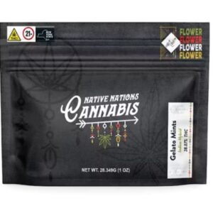 Native Nations Cannabis | Gelato Mints Strain – 28g Flower