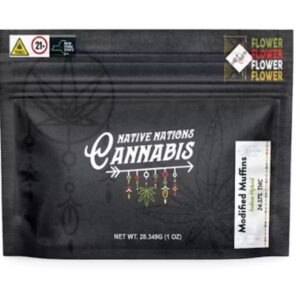 Native Nations Cannabis | Modified Muffins Strain – 28g Flower
