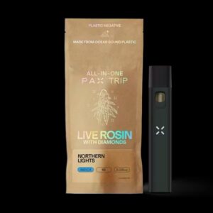 PAX Trip Vape – Northern Lights (Live Rosin with Diamonds) All-in-One – 1g