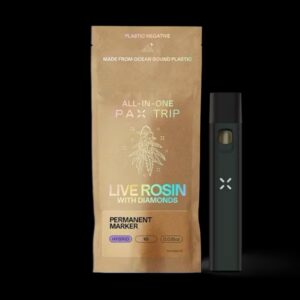 PAX Trip Vape – Permanent Marker (Live Rosin with Diamonds) All-in-One – 1g